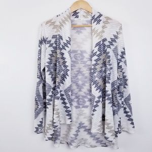 Blu Pepper Aztec Print Cardigan
